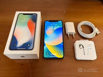 IPhone X 64Gb Batteria 100%