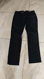 PANTALONE UOMO DI COTONE BRAND GAP COLORE NERO