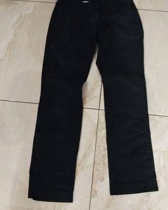 PANTALONE UOMO DI COTONE BRAND GAP COLORE NERO