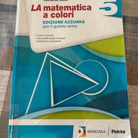 libro scolastico - matematica classe quinta
