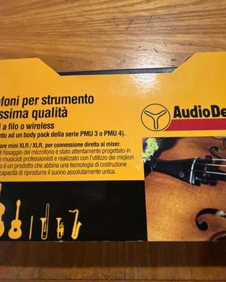 Microfono per strumenti