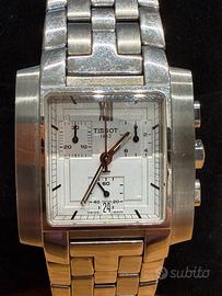 Orologio Tissot Tablo cronografo in acciaio