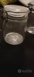 Barattoli in vetro chiusura a molla