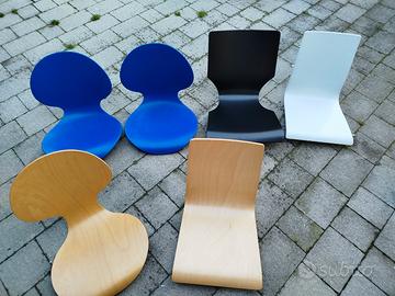 Scocche sedie in legno o plastica 