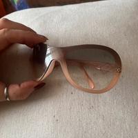Occhiali da sole Chanel rosa cipria
