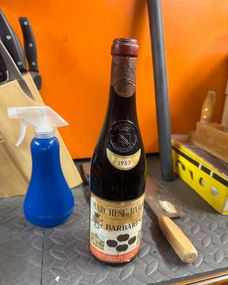 Bottiglia d’epoca Barbaresco 1957 Marchesi