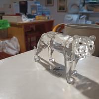 Statuina tigre di cristallo Swarovski 