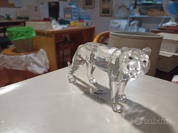 Statuina tigre di cristallo Swarovski 