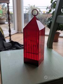 Lampada Kartell Lantern rossa