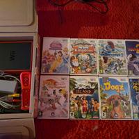 Nintendo Wii Edizione Limitata + 8 Videgiochi
