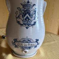 Grande Vaso Vintage "Vin de Possi" in Ceramica