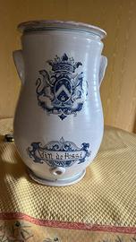Grande Vaso Vintage "Vin de Possi" in Ceramica
