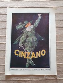 lotto di 2 splendide pagine pubblicitarie original