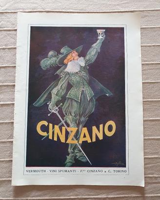 lotto di 2 splendide pagine pubblicitarie original