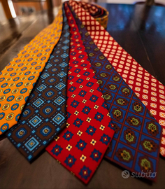 Cravatte originali Marinella e Battistoni