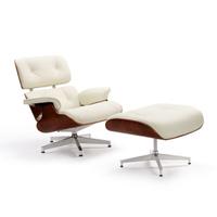 Poltrona Artigianale Eames Lounge e Poggiapiedi