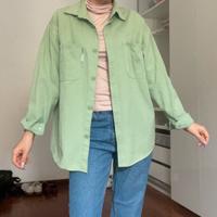 Camicia di jeans verde