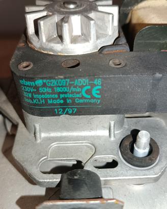 Ventilatore estrattore fumi caldaia EBM G2K097