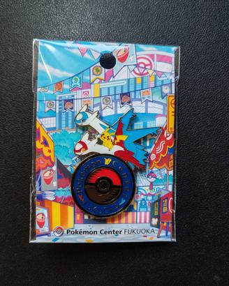 Pin Esclusiva Pokemon Center Fukuoka Sealed
