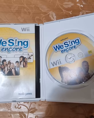 🎤 We Sing Encore – Nintendo Wii (PAL) 
