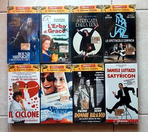 Lotto 8 Videocassette VHS NUOVE Sigillate Espresso