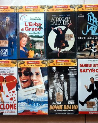 Lotto 8 Videocassette VHS NUOVE Sigillate Espresso