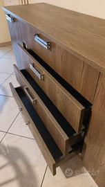 Due credenze/cassettiere venature Wengé x Cucina