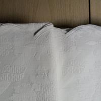 Coperte matrimoniali piquet bianche