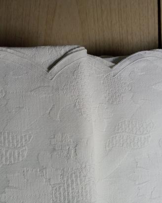 Coperte matrimoniali piquet bianche