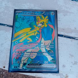 carta pokemon RARA Zacian