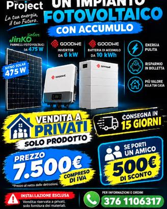 Kit  fotovoltaico