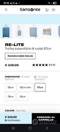 Trolley Samsonite 4 ruote