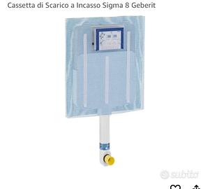 Cassetta incasso geberit sigma 8