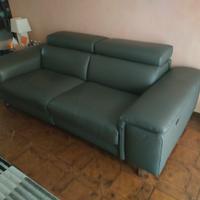 Divano in pelle 3 posti