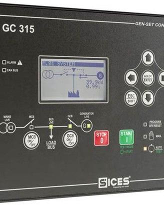 Centralina SICES GC315plus PER GRUPPI ELETTROGENI