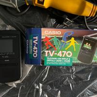 Casio TV‑470 televisore portatile LCD