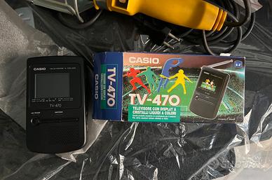 Casio TV‑470 televisore portatile LCD