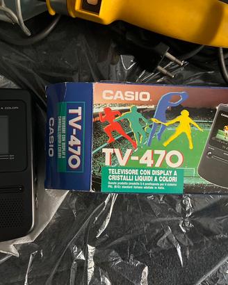 Casio TV‑470 televisore portatile LCD