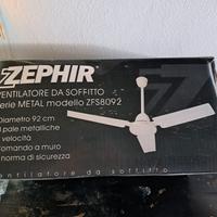 ventilatore a soffitto zephir