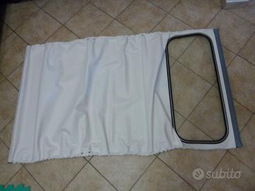 Capote 2 cv (2 cavalli) pvc bianco con lunotto