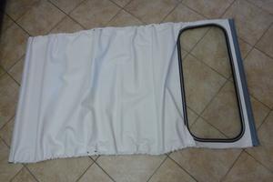 Capote 2 cv (2 cavalli) pvc bianco con lunotto