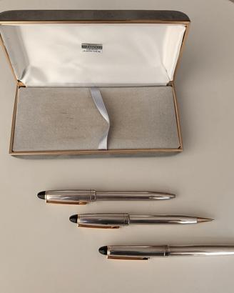Set 3 penne da collezione in argento 925. ZANOLLI