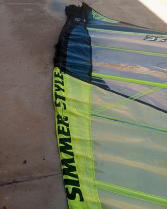 Windsurf vela slalom 7.8 Simmer race SC