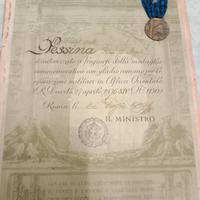 decreto ministeriale con gladio