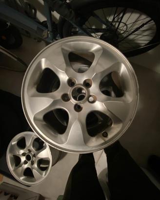 CERCHI Jaguar S-Type N. 4 In lega 5 FORI 16" 7,5J