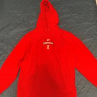 felpa supreme cross box logo