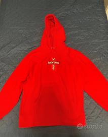 felpa supreme cross box logo