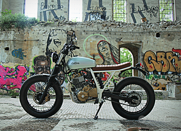 Honda XL 600 Scrambler Cafe Racer - 1987