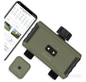 Diivoo Timer Irrigazione WiFi con Hub, 2 uscite Ce