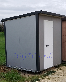 Casetta giardino coibentata